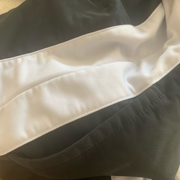 Adidas Black Track Jacket With White Stripes - Picture 4 of 8